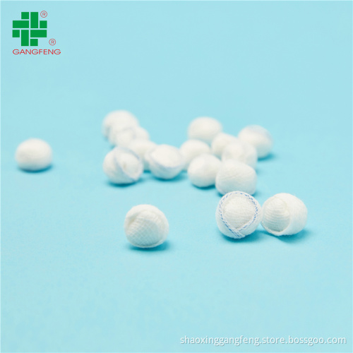 Gaze Tampons Erdnussform